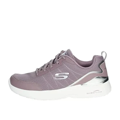 Immagine di Skechers SKECH AIR DYNAMIGHT THE HALCYON, Scarpe da Ginnastica Donna, Lavender Mesh Silve Trim, 39 EU