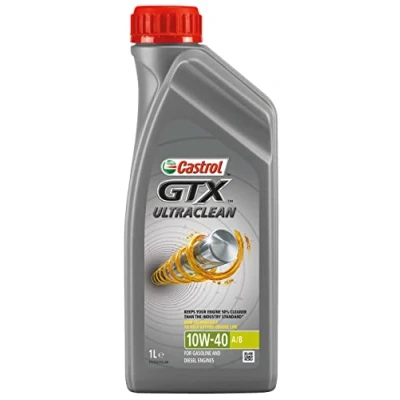 Immagine di OLIO MOTORE LUBRIFICANTE CASTROL GTX ULTRACLEAN 10W 40 A3/B4 1L