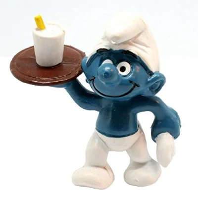 Immagine di SCHLEICH The Smurfs Figure Server Smurf (20162)