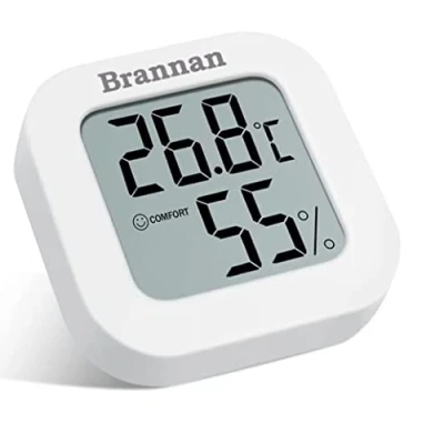 Immagine di Termometro LCD per ambienti interni Igrometro accurato temperatura ambiente e misuratore di umidità con display digitale monitorare casa, ufficio, cameretta camera da letto auto
