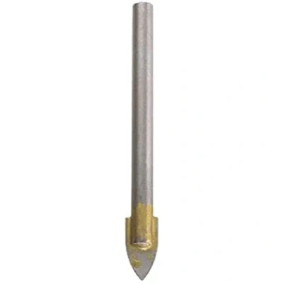 Immagine di Wolfcraft 7979010 Punta per vetro e piastrelle 10 mm Lunghezza totale 100 Alberino cilindrico 1 pz.