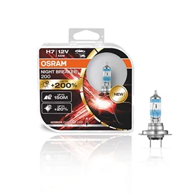 Immagine di OSRAM 64210NB200 HCB Lampadina, faro di profondità H7 12V 55W 3700K Alogeno RENAULT: MEGANE 3 Grandtour, CLIO 3, OPEL: Corsa D Hatchback