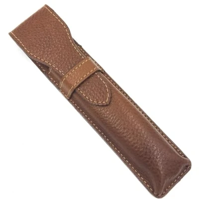 Immagine di Parker safety razor Astuccio da viaggio in pelle di bufalo per rasoi a mano libera e shavette