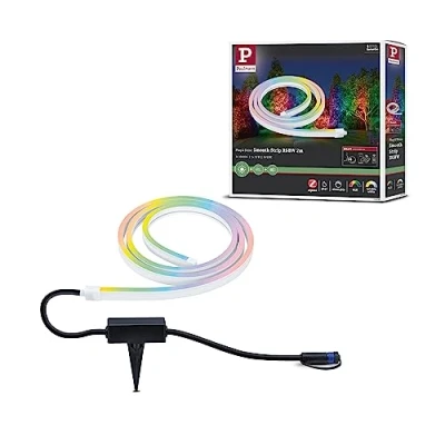 Immagine di Paulmann Out P+S Neon Stripe RGBW 2m IP67 94560 Sistema dilluminazione Plug&amp;Shine 11 W Bianco