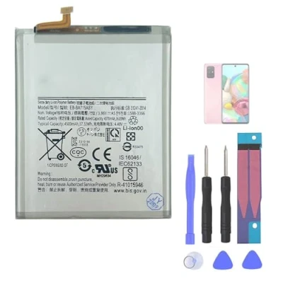 Immagine di Aousavo EB BA715ABY Batteria di ricambio compatibile con Galaxy A71 SM A715F A716B A716U