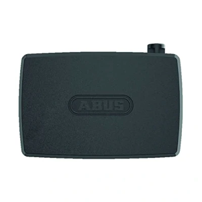 Immagine di ABUS Alarmbox 2.0 Sistema di Allarme Mobile che Permette Integrare Catene e Cavi; Assicura Biciclette, Passeggini, Scooter Monopattini, Intelligente 100 dB, Nero
