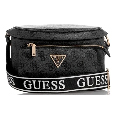 Immagine di Guess Power PLAY Sling Borsa a tracolla, Donna, Taglia: One Size, Coal