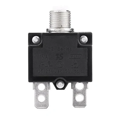 Immagine di Protezione da Sovracorrente, AC 125 / 250V Resetta Interruttore Termico Sovratemperatura per Generatore(15A)