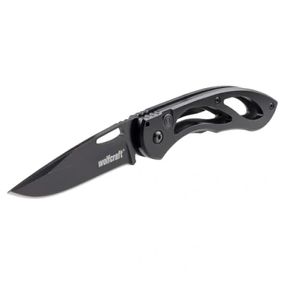 Immagine di wolfcraft Cutter per tempo libero con lama richiudibile I 4288000 versatile hobby e campeggio