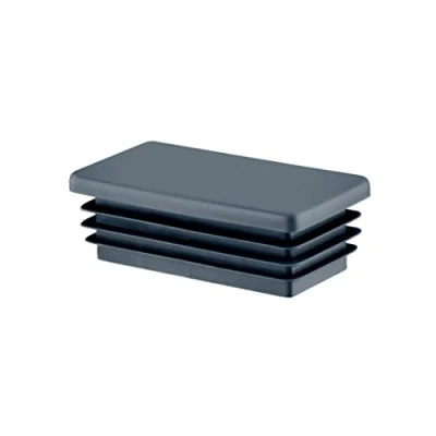Immagine di Tappo per tubo rettangolare fino a 20x80 mm, 5 pezzi, colore Antracite (RAL 9005), 2x8 cm EMFA ®