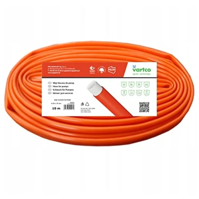 Immagine di Vartco Tubo flessibile di drenaggio a 2 strati per pompe sommergibili mandata resistente ai raggi UV (1 1/4&quot; 32mm 10m)