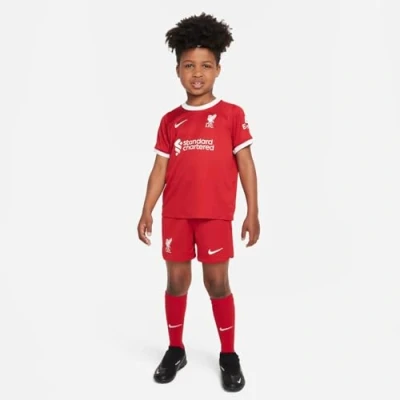 Immagine di Nike Performance LFC LK NK DF KIT HM Squadra per bambini, Taglia: 116/122, Gym red/white