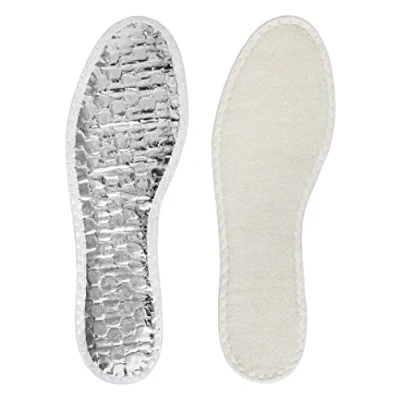 Immagine di Bama Suolette per Scarpe Alutherm Airtech Suole Interne Calde Calzature con Isolamento a Camera d&#039;Aria e Alluminio Contro il Freddo Inserti Sicuri 1 Paio 42/43 EUR
