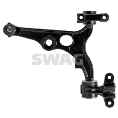 Immagine di SWAG 33 10 1843 Braccio oscillante, Sospensione ruota con supporto/cuscinetto Assale anteriore Sx trasversale oscillante Acciaio 17