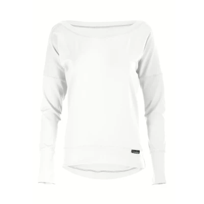 Immagine di Winshape Longsleeve Felpa, Donna, Taglia: Medium, White