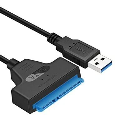 Immagine di Usb 3.0 A Sata 22Pin Cavo Adattatore Convertitore 3 Hdd Ssd Collegare Per 2.5 Pollici Hard Disk Drive Nice