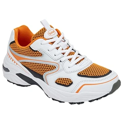 Immagine di Scholl Sprinter Plus, Sneaker Donna, Bianco Arancio, 41 EU