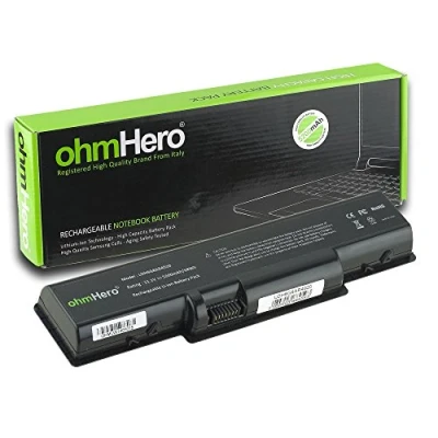 Immagine di Batteria ohmHero 5200mAh Reali 10,8V per Portatile Acer Aspire 5735, 5735Z, 5735Z 582G16Mn, 5738, 5738G, 5738Z, 5738ZG