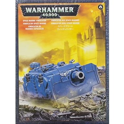 Immagine di Games Workshop 9990000005 in Space Marine Vindicator Gioco da tavolo e miniatura, nero