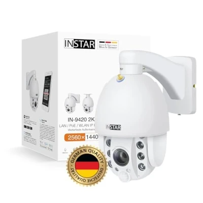 Immagine di INSTAR IN 9420 14092 LAN, WLAN IP Videocamera di sorveglianza 2560 x 1440 Pixel