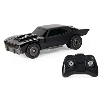 Immagine di DC Comics Film, The Batmobile Telecomando per Auto con Stile Ufficiale Batman, Bambine dai 4 Anni in su, 6060469