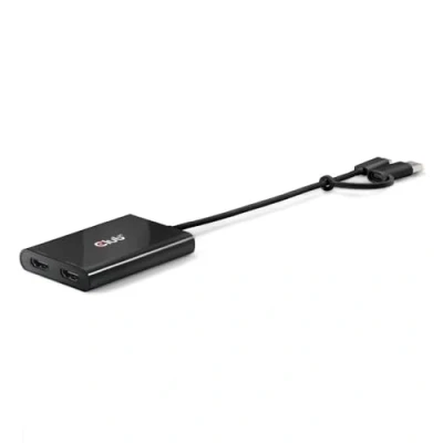 Immagine di club3D USB C® Adattatore [1x Connettore di tipo A, Spina 1x HDMI, DisplayPort] CSV 1475 0.18 m