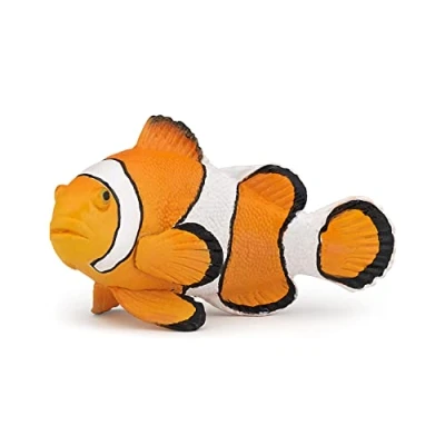 Immagine di Papo Poisson Clown Animaux Statuetta, Colore Arrancione Bianco Nero, zzzz s, 56023