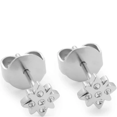 Immagine di Jewels by Leonardo Ciao Campagnola 024462 Orecchini a perno in Acciaio inox color argento, con zirconi, idea regalo da donna, Eine Größe, inossidabile, Nessuna pietra preziosa