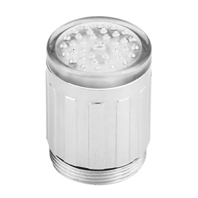 Immagine di LED Water Faucet, 3 Cambi Colore Controllo della Temperatura Rubinetto dell&#039;acqua Stream Faucet per Casa Lavandino Bagno Lavabo Cucina Bacino Mano