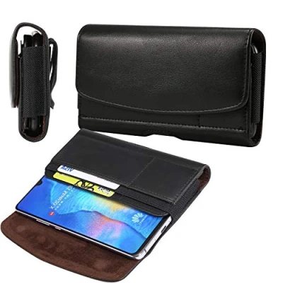 Immagine di Per Samsung Galaxy S20+/S20 ultra / S10 Lite Note10 Lite/Note 10+/A70/A70S/A20S A80 A90 Cintura Clip Pouch Custodia In Pelle Huawei Mate 20x, Portafoglio Con Porta Carta Telefono