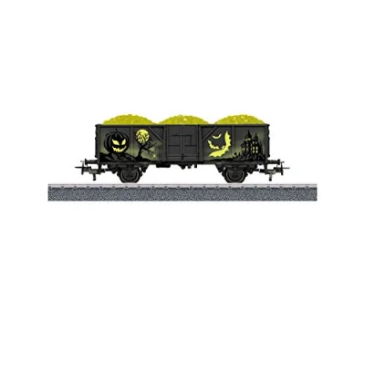 Immagine di Märklin Start up 44232 Carro merci per Halloween, Glow in The Dark Spur H0