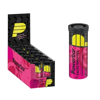 Immagine di Powerbar 5 Electrolytes Pink Grapefruit 12x10Tabs Compresse effervescenti con elettroliti + 75 mg di caffeina
