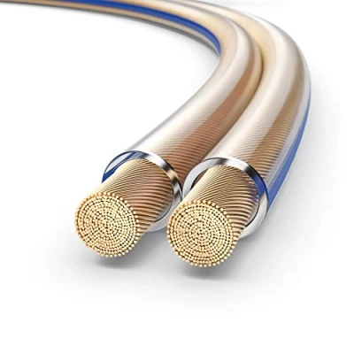 Immagine di PureLink SP010 030 Cavo per diffusori 2x2,5 mm² (filo 99,9% OFC rame pieno 0,10 mm) HiFi, 30 m, trasparente