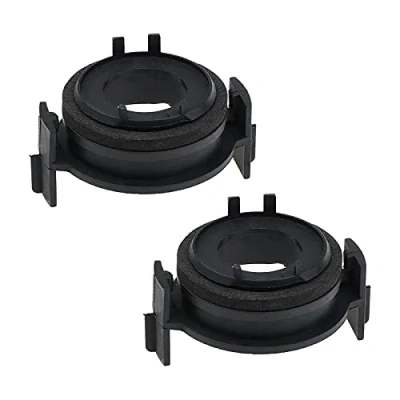 Immagine di eMagTech 2 PZ H7 LED Fermo Lampadina Lampadine Adattatore Base Staffa Clip di Montaggio Compatibile con 3 Serie E46 1999 2006