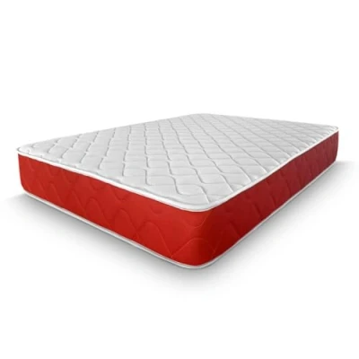Immagine di amuéblate online Colchón Viscoelástico Visco Red Reversible, Firmeza Dureza Media Alta, Transpirable, Antiácaros, Antibacerias e Hipoalergénico Materasso Reversibile, Memory Foam, Bianco, 150 x 190 cm
