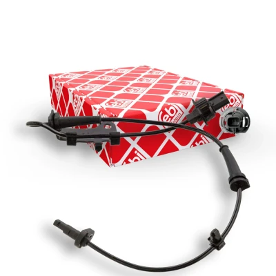 Immagine di FEBI BILSTEIN 106334 Sensore ABS Assale anteriore Sx con piastrina d&#039;arresto HONDA: Insight II Hatchback, Jazz 3, CR Z