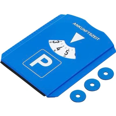Immagine di BGS Diy 80721 Disco di parcheggio con Raschietto in Gomma e 3 Chip per Auto Moto