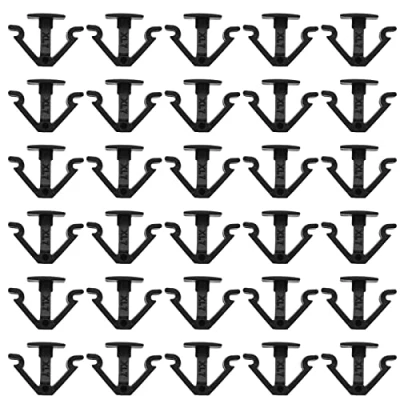Immagine di Create idea 30 Pezzi Clip Di Rivestimento In Plastica Per Del Tetto 7M0868563 Compatibile Con Sharan Touareg Jetta Santana