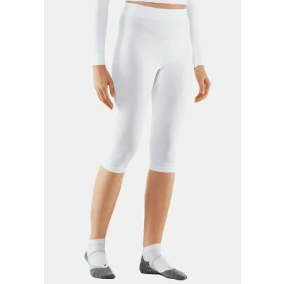 Immagine di Falke Maximum WARM 3/4 Tights Functional Underwear FOR COLD TO VERY Conditions Leggings white, Donna, Taglia: Large, White