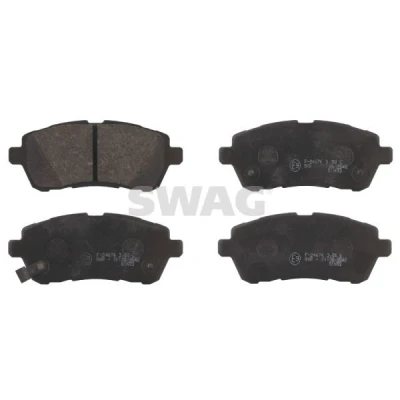 Immagine di SWAG Kit pastiglie freno Assale anteriore con segnalatore acustico usura 83 91 6771 SUZUKI: SWIFT 5, 4, DAIHATSU: Sirion II, Materia