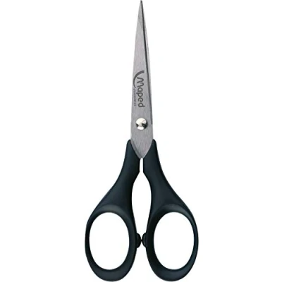 Immagine di Maped Precise, 13 cm, M681700, forbici con protezione per lama, colore: nero