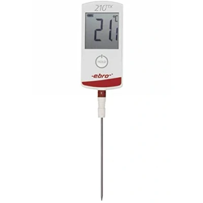 Immagine di ebro TTX 210 &amp; TPE 100 Termometro Campo di misura temperatura 30 fino a +199.9 C Sensore tipo T