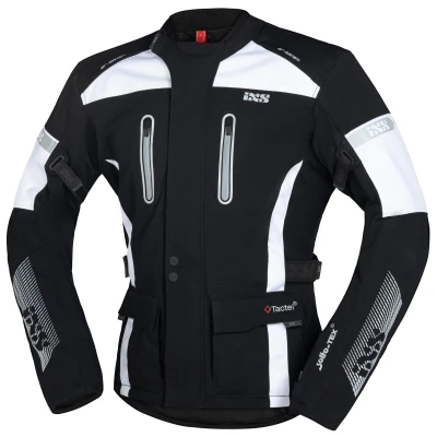 Immagine di IXS Pacora-ST Giacche Da Moto In Tessuto Uomo Nero-Bianco