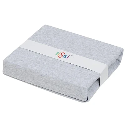Immagine di tiSsi® Lenzuola con angoli per Maxi Boxspring 50 x 90 cm grigio