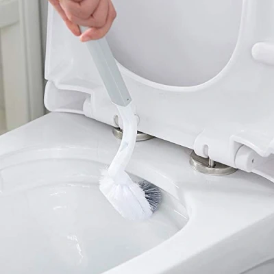 Immagine di Baffect Spazzola per WC Portatile di Ricambio, in plastica Bagno Ricambio Curva