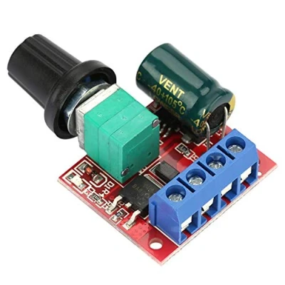 Immagine di Regolatore di Velocità del Motore DC 5V 28V 5A PWM Tensione a LED
