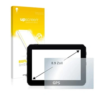 Immagine di upscreen 8.9&quot; Pellicola Protettiva Opaca per Sistema di navigazione/GPS con 22.6 cm (8.9 pollici) [195 mm x 114 mm, 1:2] Protezione Proteggi