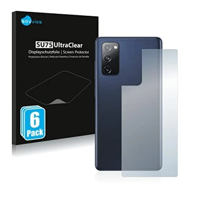 Immagine di Savvies 6 Pezzi Pellicola Protettiva compatibile con Sony Xperia XA2 (Posteriore) Protezione Schermo Trasparente