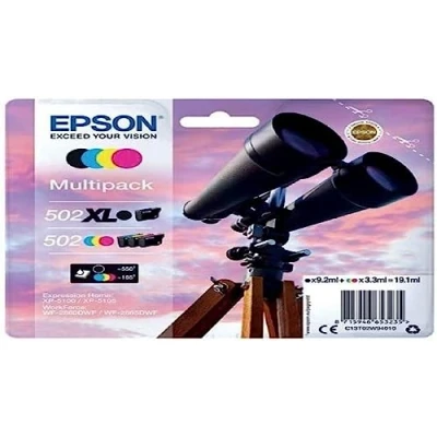 Immagine di EPSON C13T02W94020 Toner Multipack, 4 Colori, 502 XL BK SEC