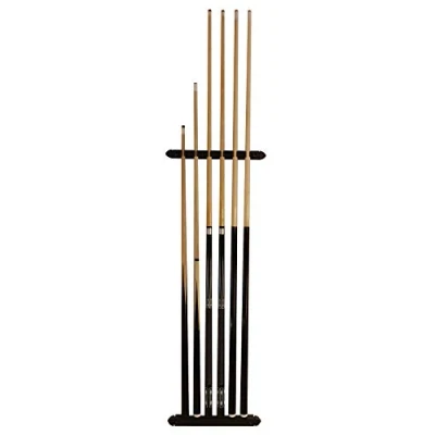 Immagine di John West Set da biliardo, con supporto parete + 2 stecche professionali standard corte